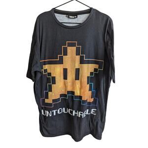 IEDM Mens Sz 2XL Short Sleeve T Shirt Untouchable Video Game Star